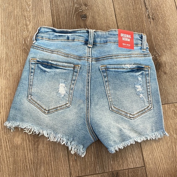 High rise denim shorts - Picture 2 of 6